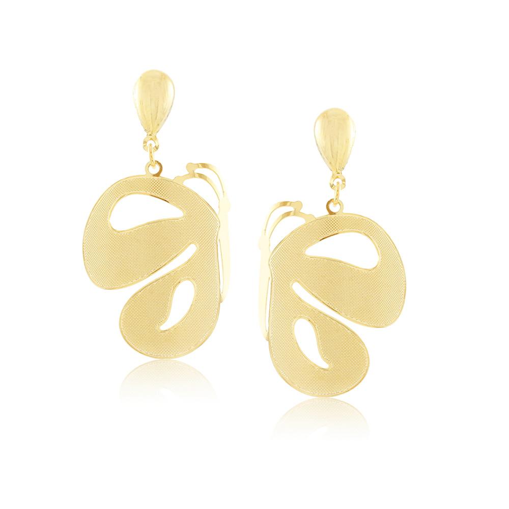 36282 18K Gold Layered Earring