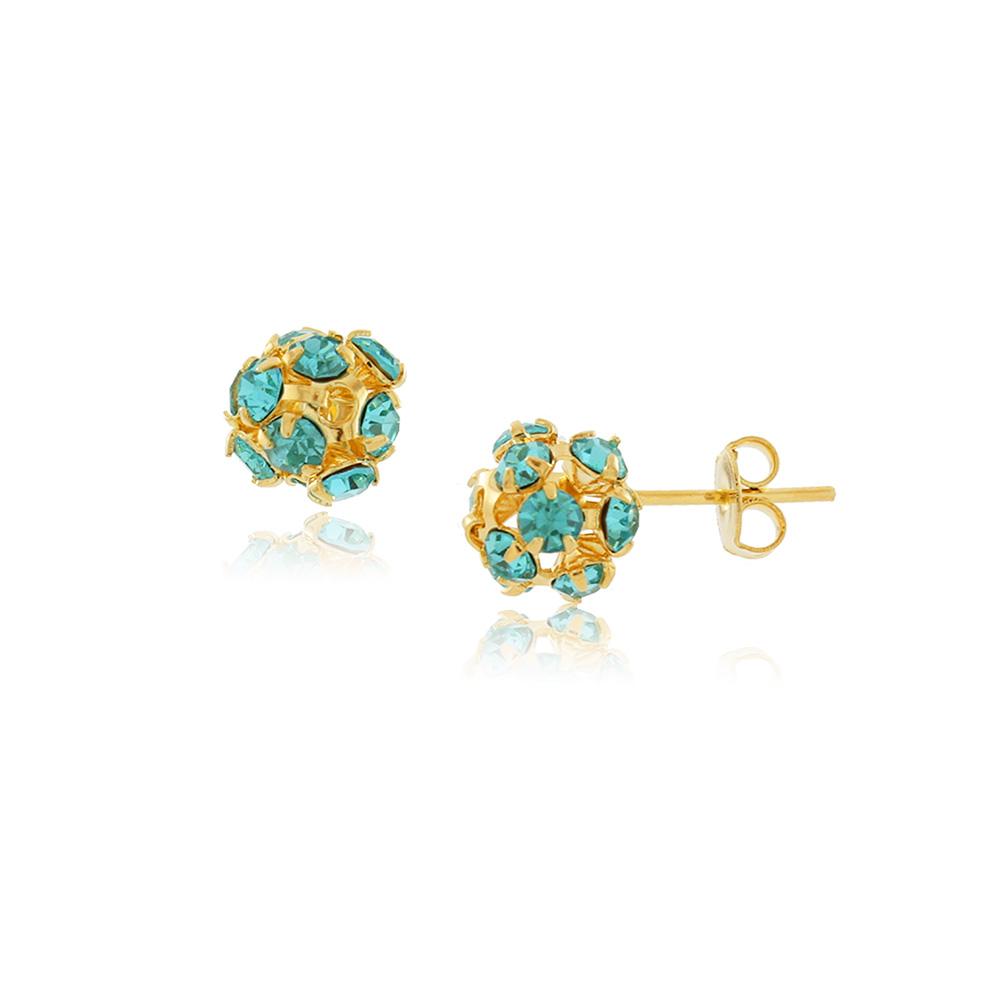 36301 18K Gold Layered Earring