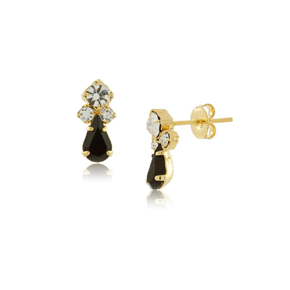 36303 18K Gold Layered Earring