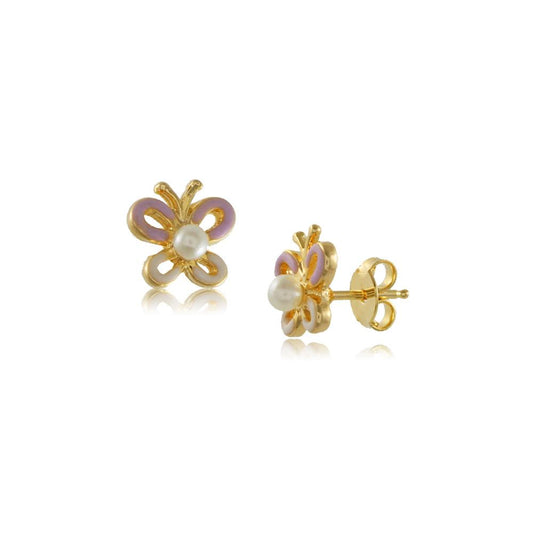 36324 18K Gold Layered Earring