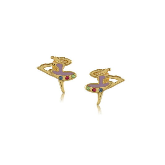 36345 18K Gold Layered Earring
