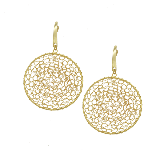 36408 18K Gold Layered Earring