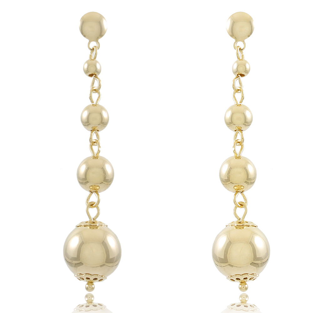 36513 18K Gold Layered Earring