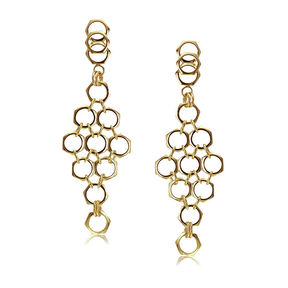 38095 18K Gold Layered -Earring