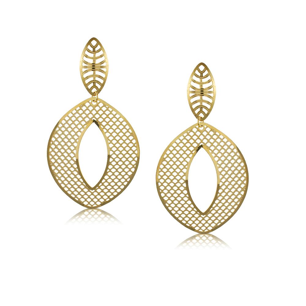 38230 18K Gold Layered -Earring