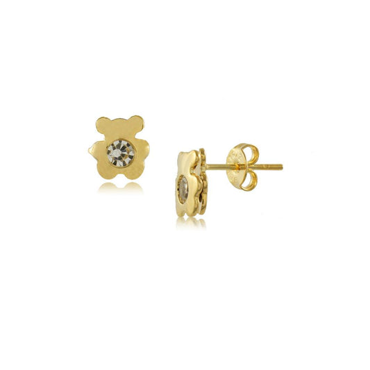 38274 18K Gold Layered -CZ Earring