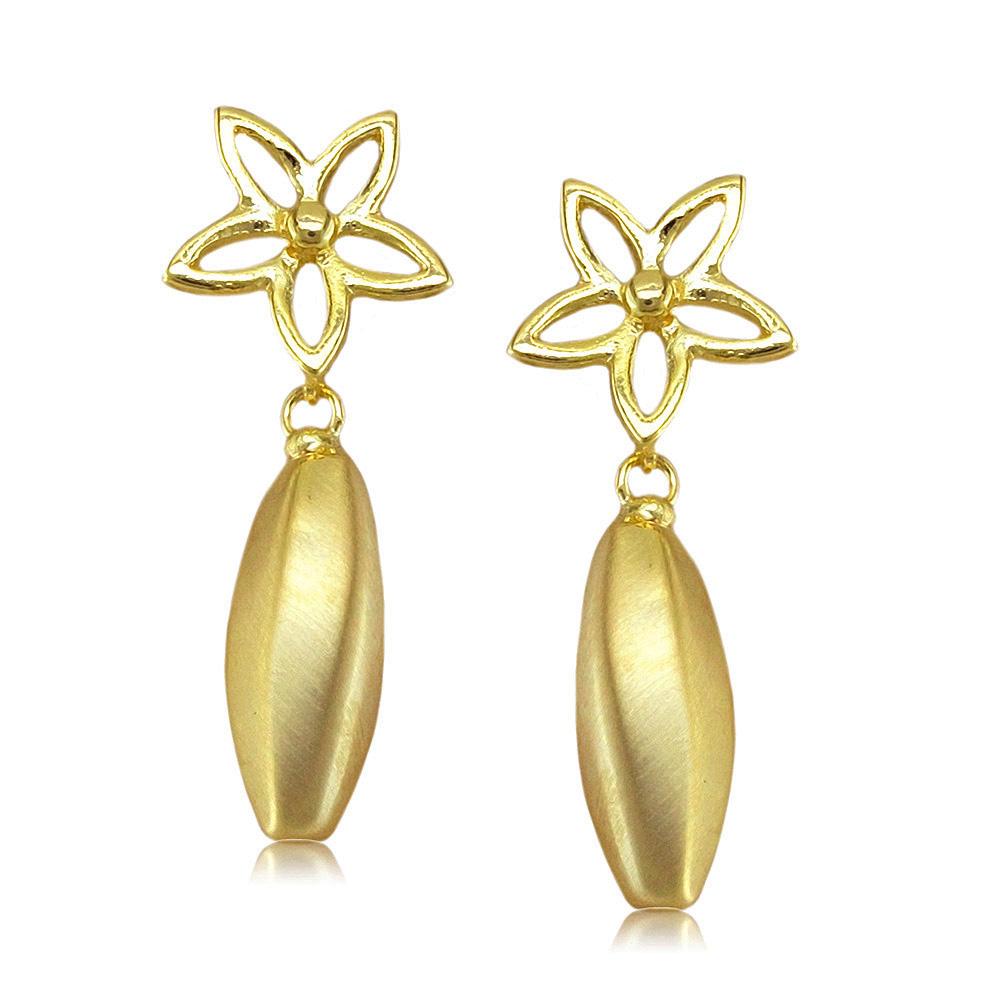 38330 18K Gold Layered -Earring