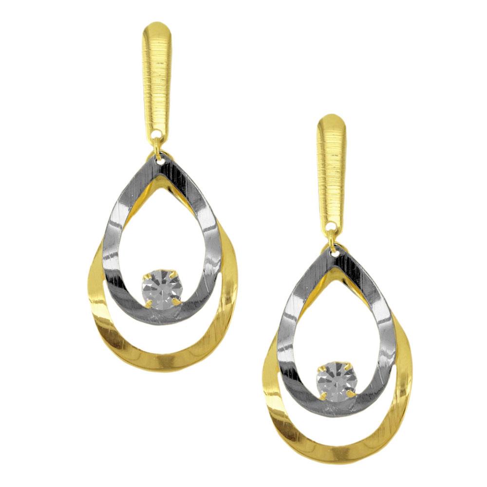 38416 18K Gold Layered Earring