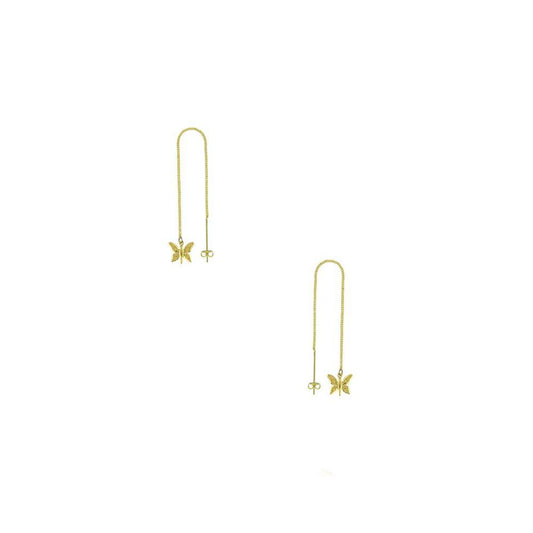 38785 18K Gold Layered Earring