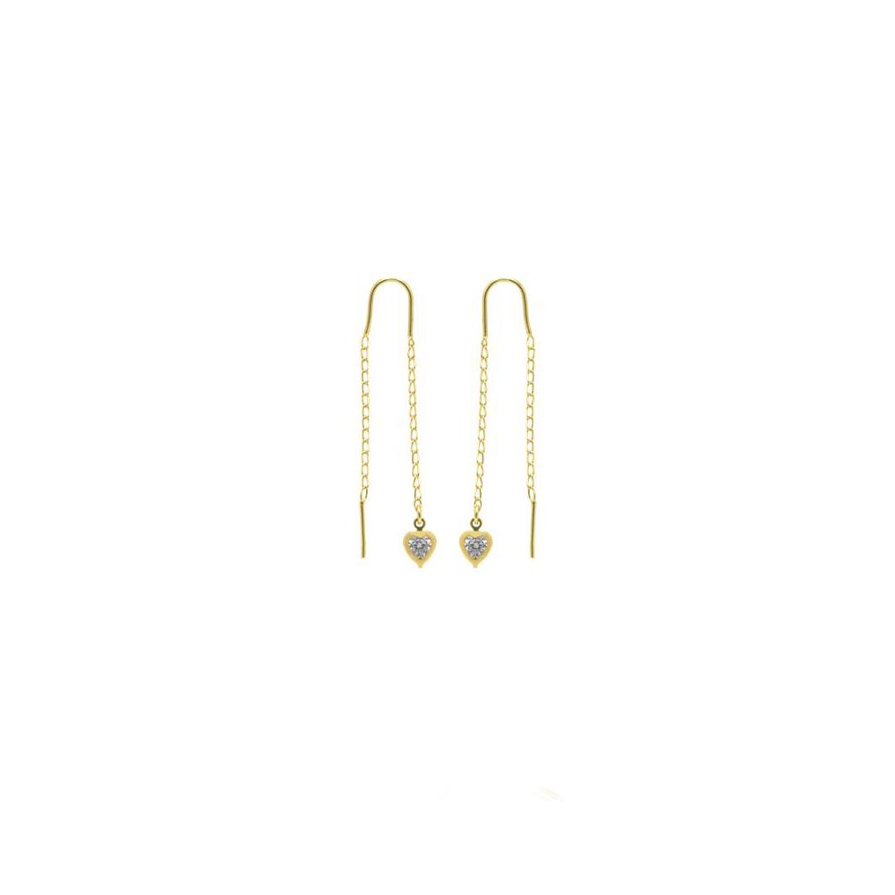 38965 18K Gold Layered Earring