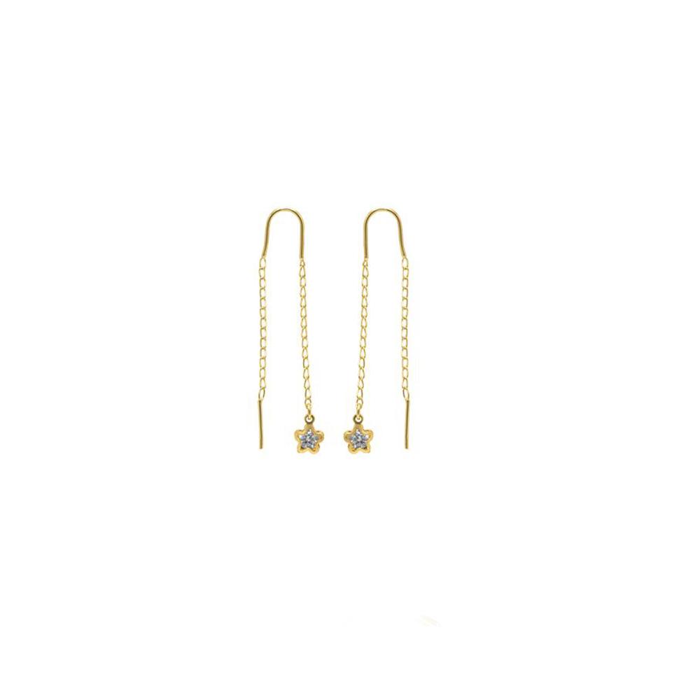 38966 18K Gold Layered Earring