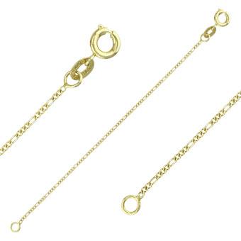 40000 18K Gold Layered -Chain 35cm/14in
