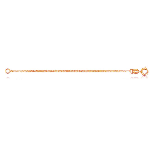 40031v 18K Gold Layered Chain Rose Gold 45cm/18in