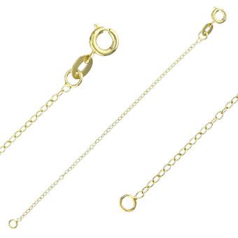 40481 18K Gold Layered -Chain 45cm/18in