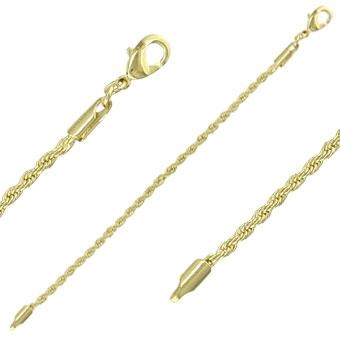 40611 18K Gold Layered -Chain 45cm/18in