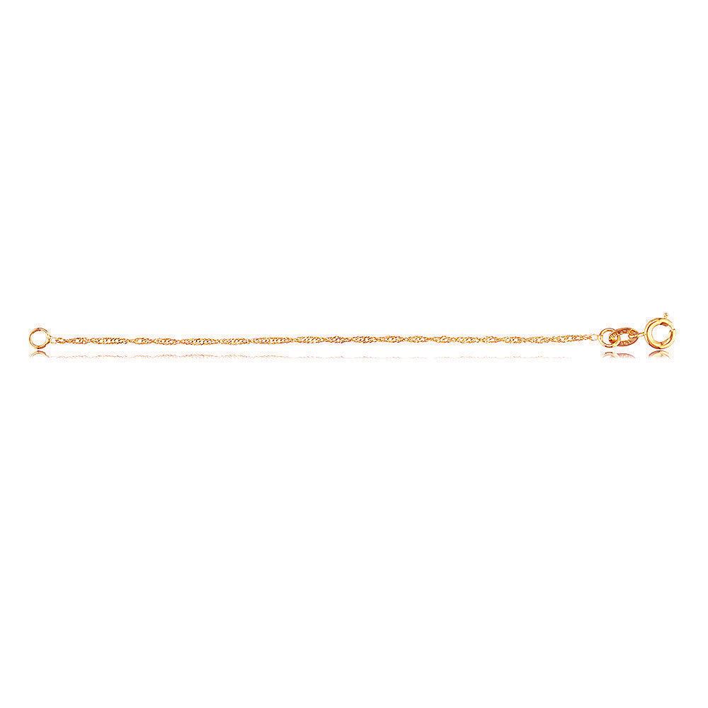 40726v 18K Gold Layered Chain Rose Gold 45cm/18in