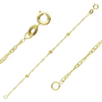 40851 18K Gold Layered -Chain 45cm/18in