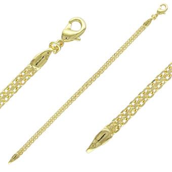 40888 18K Gold Layered -Chain 60cm/24in