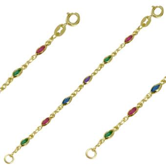 41256 18K Gold Layered -Chain 45cm/18in
