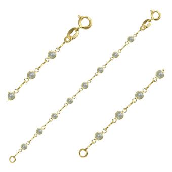 41471 18K Gold Layered -Chain 45cm/18in