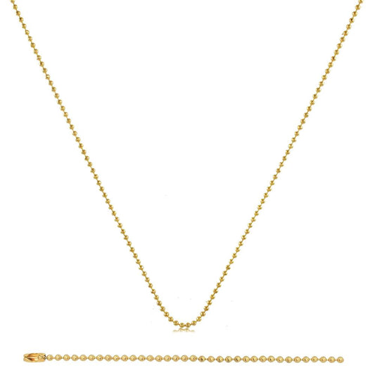 43002 18K Gold Layered Chain 60cm/24in