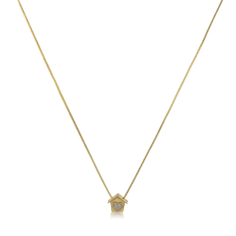 45021 18K Gold Layered -Necklace 45cm/18in