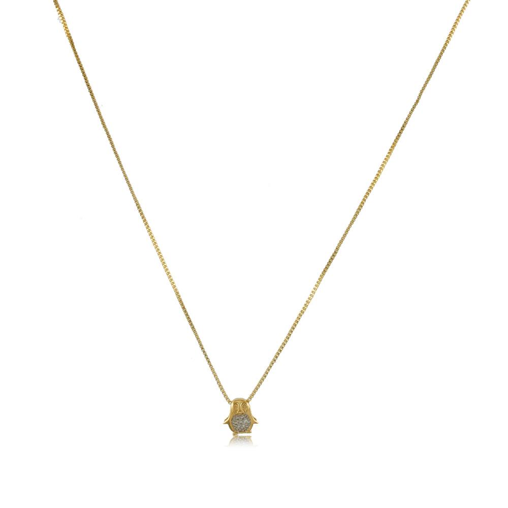 45022 18K Gold Layered -Necklace 45cm/18in