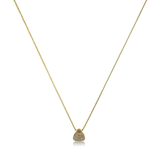 45023 18K Gold Layered -Necklace 45cm/18in