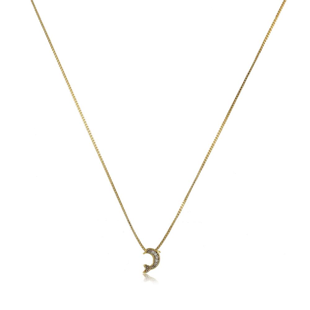 45029 18K Gold Layered -Necklace 45cm/18in