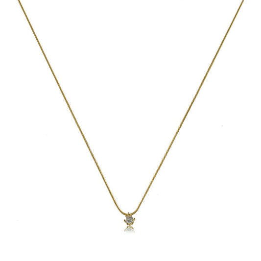 45053 18K Gold Layered -Necklace 45cm/18in