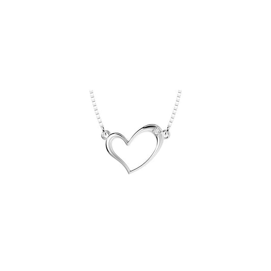 45117P CZ 925 Silver Necklace