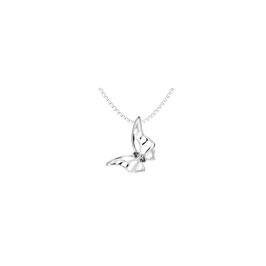 45255P CZ 925 Silver Necklace