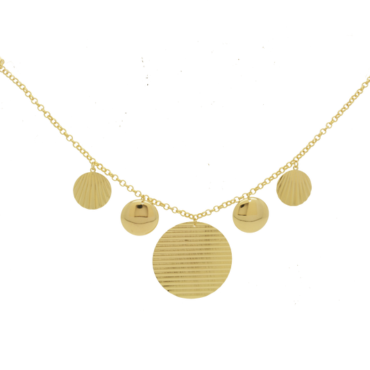 46005 18K Gold Layered Necklace