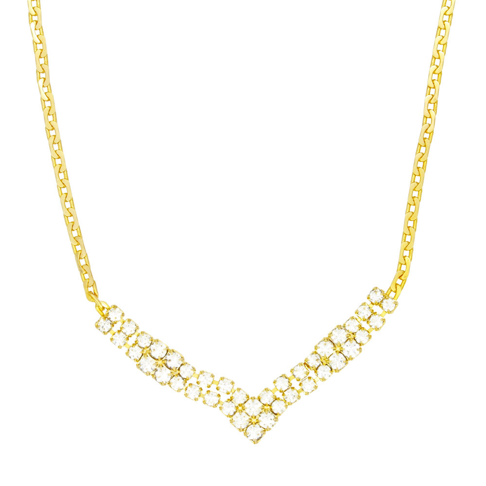 46018 18K Gold Layered Necklace