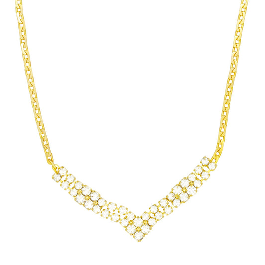 46018 18K Gold Layered Necklace