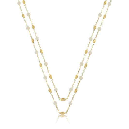 46033 18K Gold Layered 120Necklace 120cm/48in