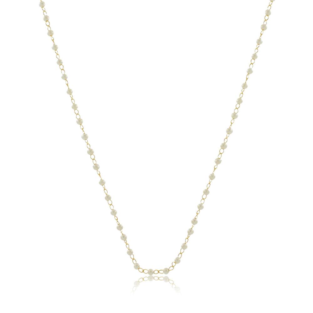 46034 18K Gold Layered 40Necklace 40cm/16in