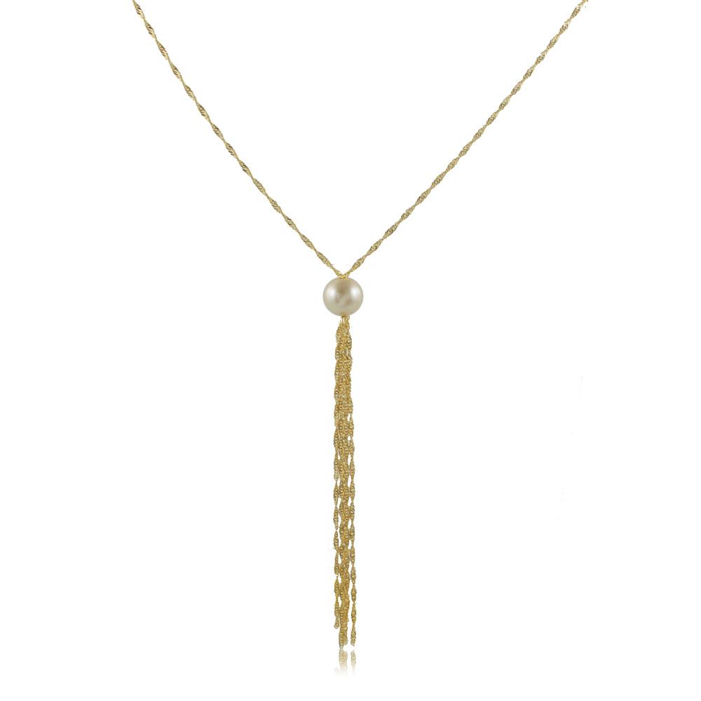 46113 18K Gold Layered Necklace 70cm/28in