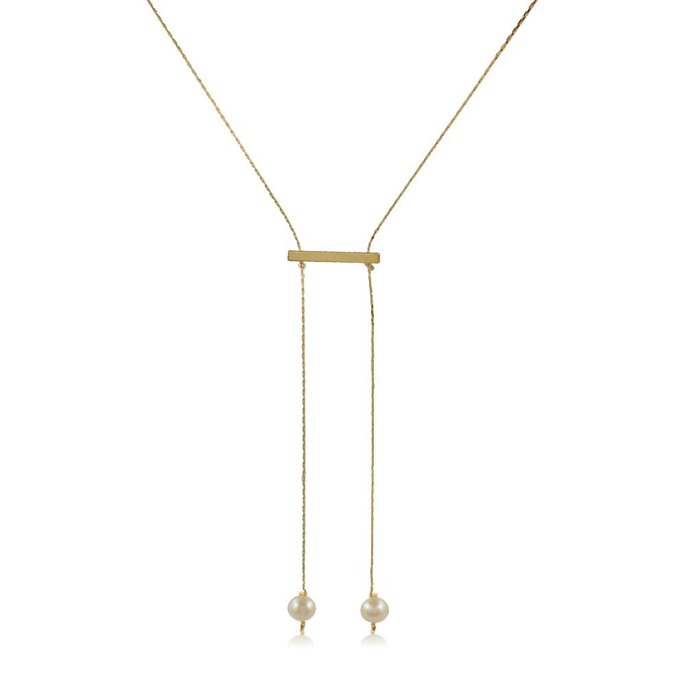 46116 18K Gold Layered Necklace 90cm/36in