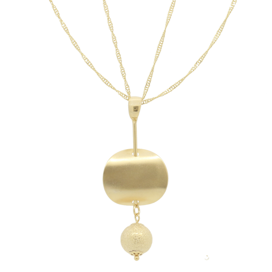 46131 18K Gold Layered Necklace