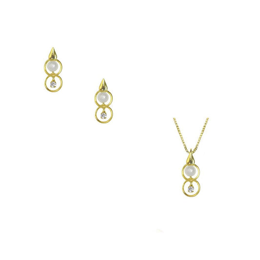 50066R 18K Gold Layered Set