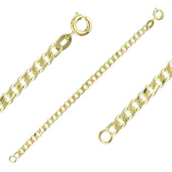 50338 18K Gold Layered Bracelet 22cm/9in