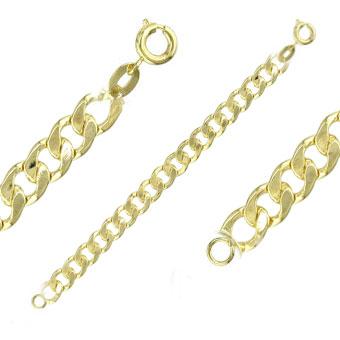 50418 18K Gold Layered Bracelet 22cm/9in