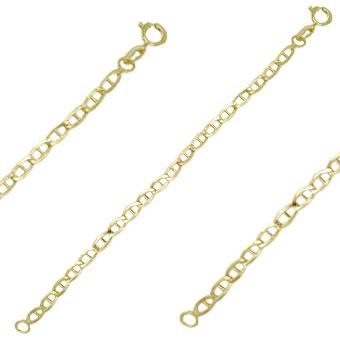 51207 18K Gold Layered Bracelet 20cm/8in