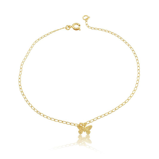 58005 18K Gold Layered Anklet 25cm/10in