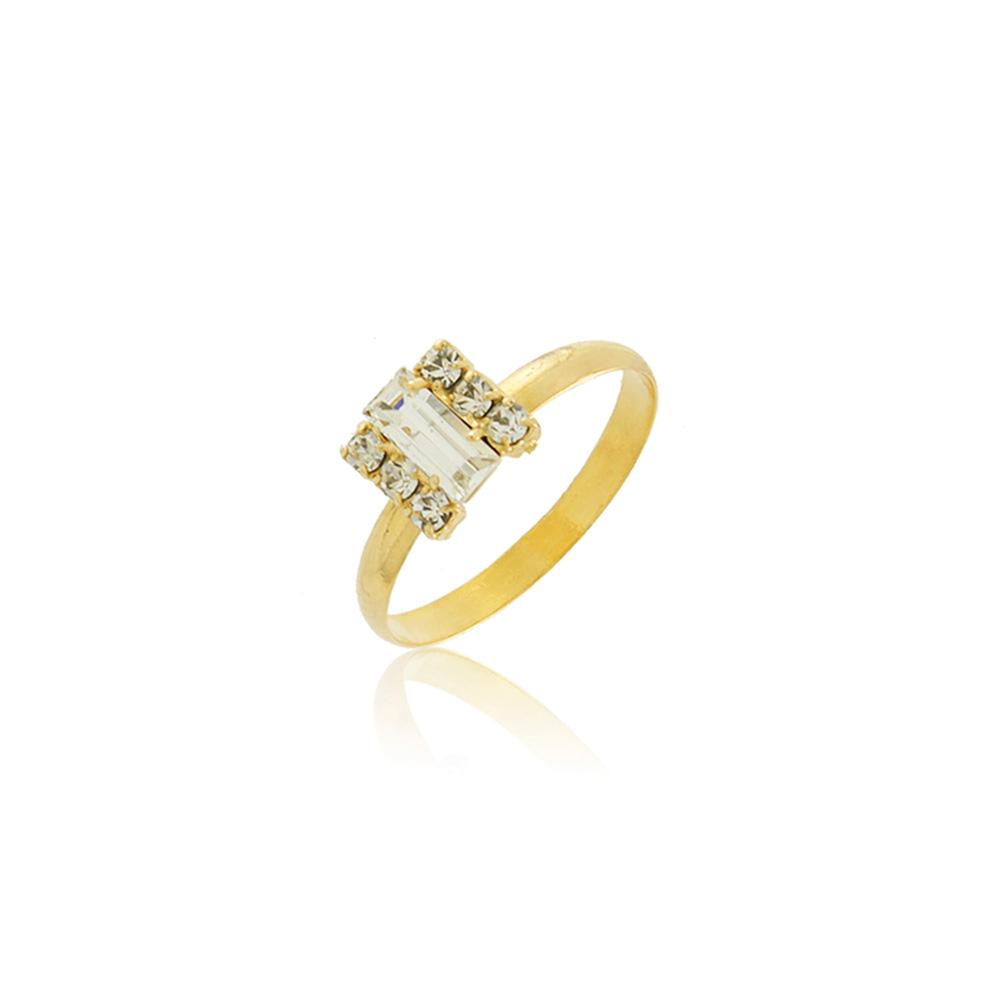 66004 18K Gold Layered Women's Ring