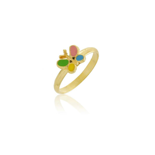 66039 18K Gold Layered Women's Ring