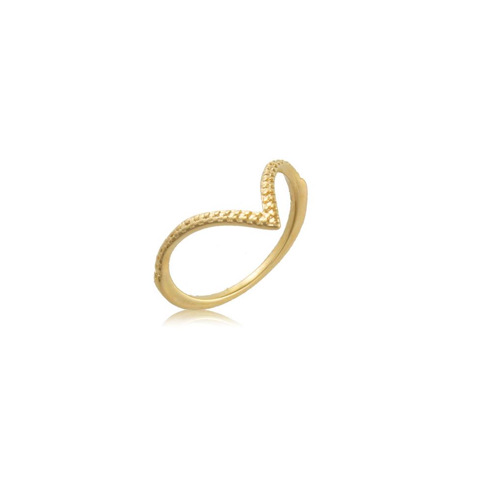 66057 18K Gold Layered Women's Ring