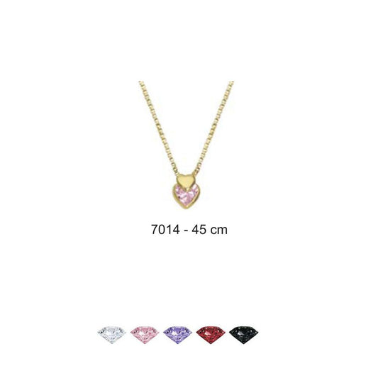 7014R 18K Gold Layered Necklace 45cm/18in