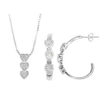 71683P 925 Silver Set